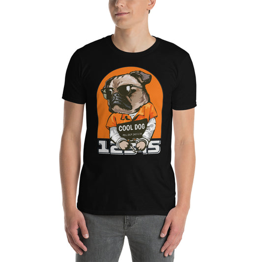 "Cool Dog" Men's Short-Sleeve T-Shirt