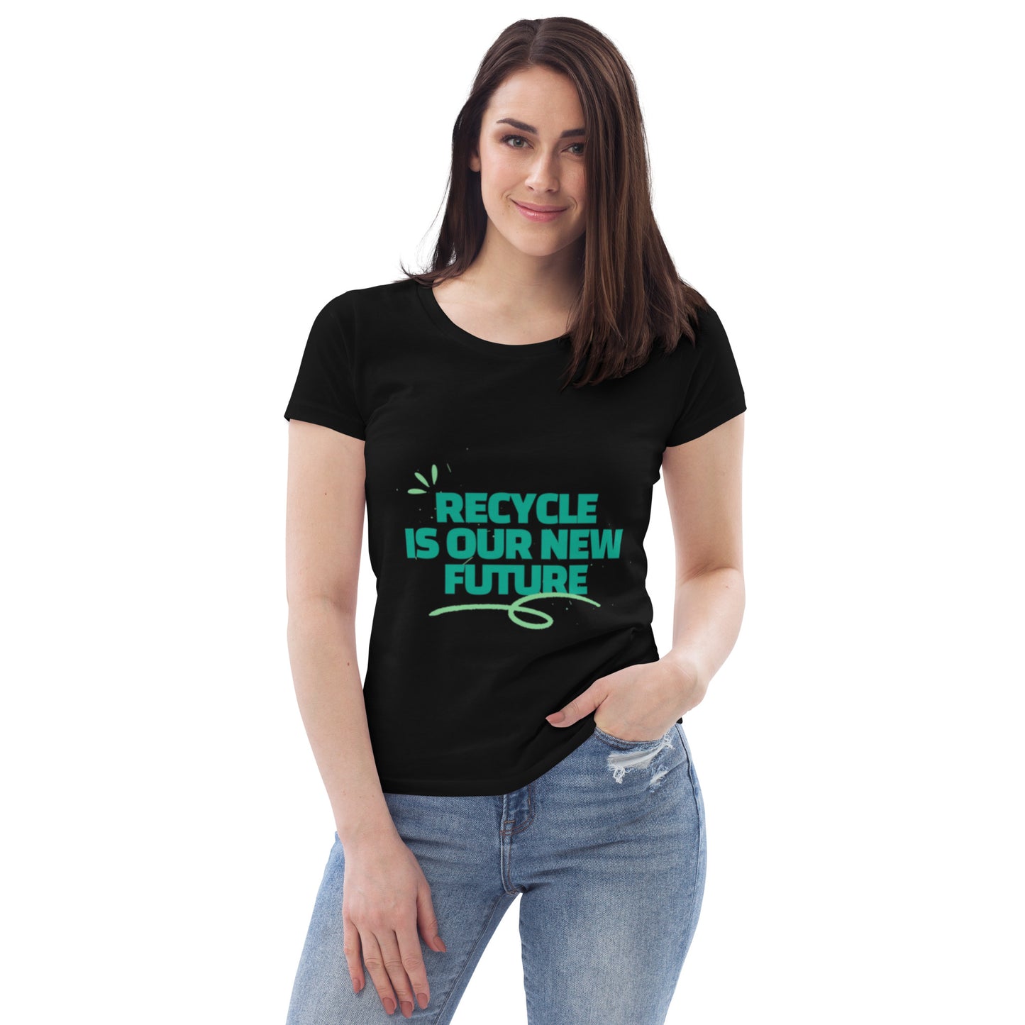 Earth Day |  Women's fitted tee | Organic Cotton