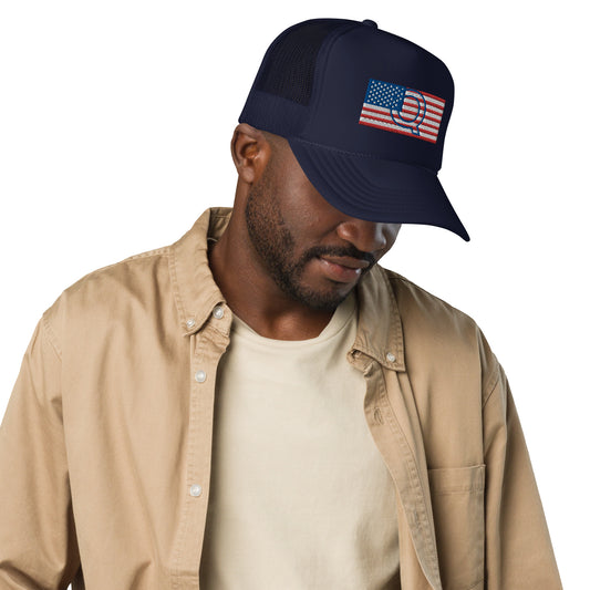 United States Flag | Q | Foam trucker hat