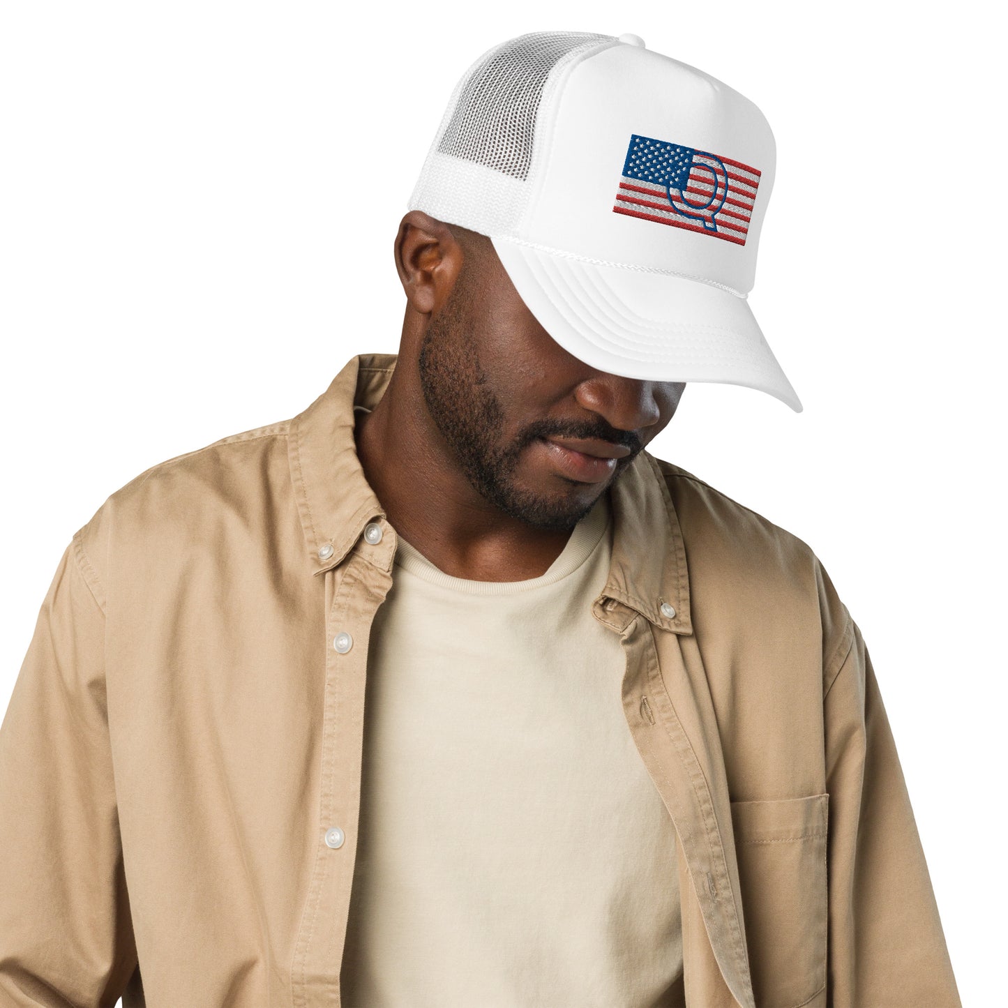 United States Flag | Q | Foam trucker hat