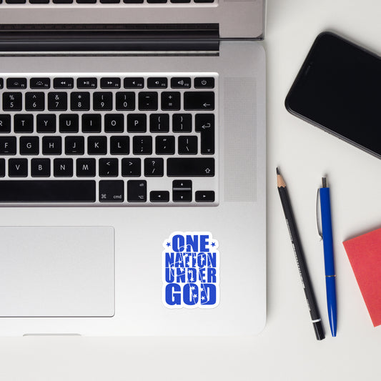 One Nation Under GOD | Bubble-free stickers