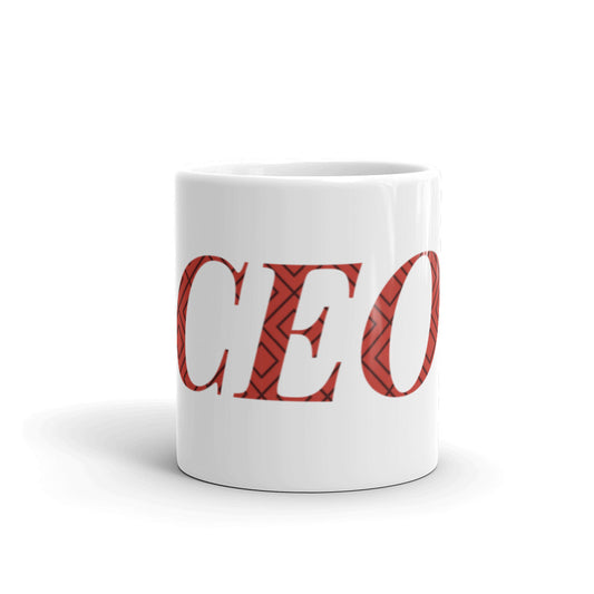 CEO | White glossy mug