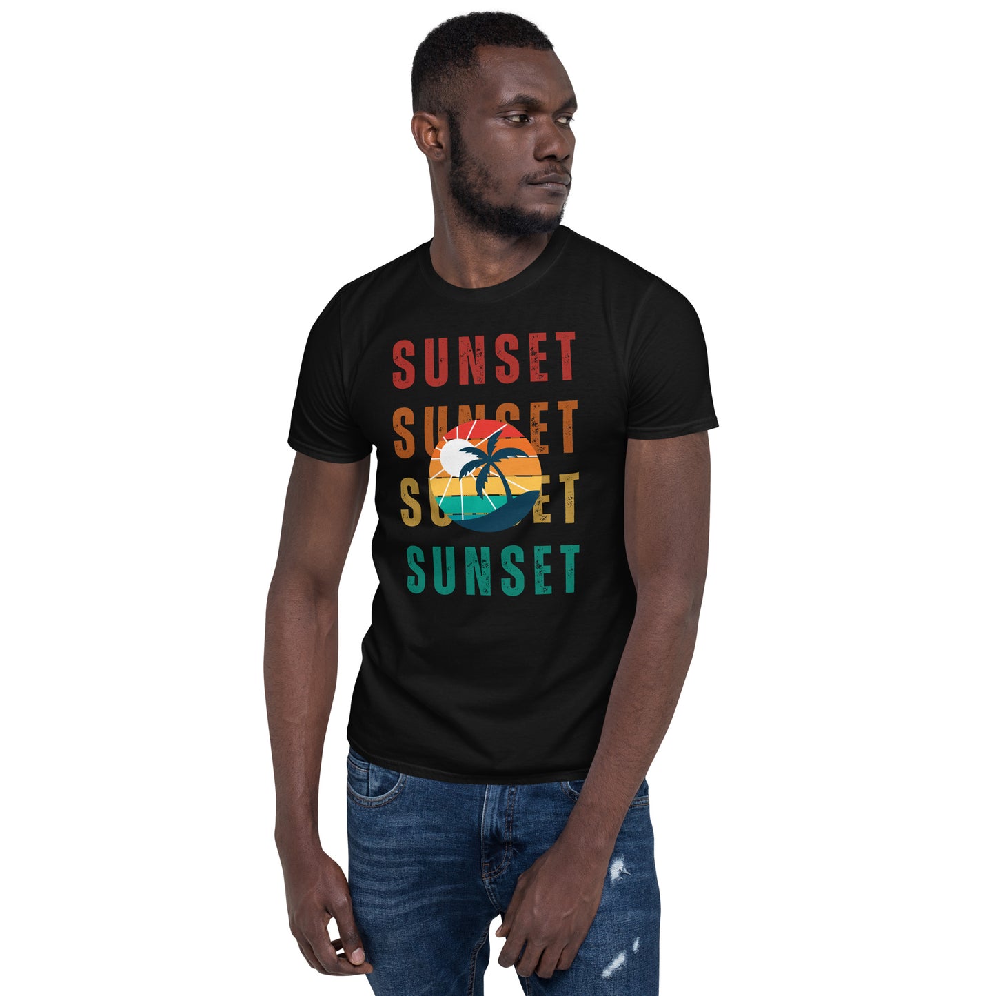 Sunset | Men's Short-Sleeve T-Shirt