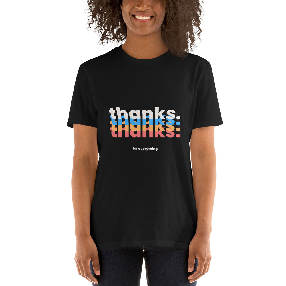 thanks. Women's Short-Sleeve T-Shirt