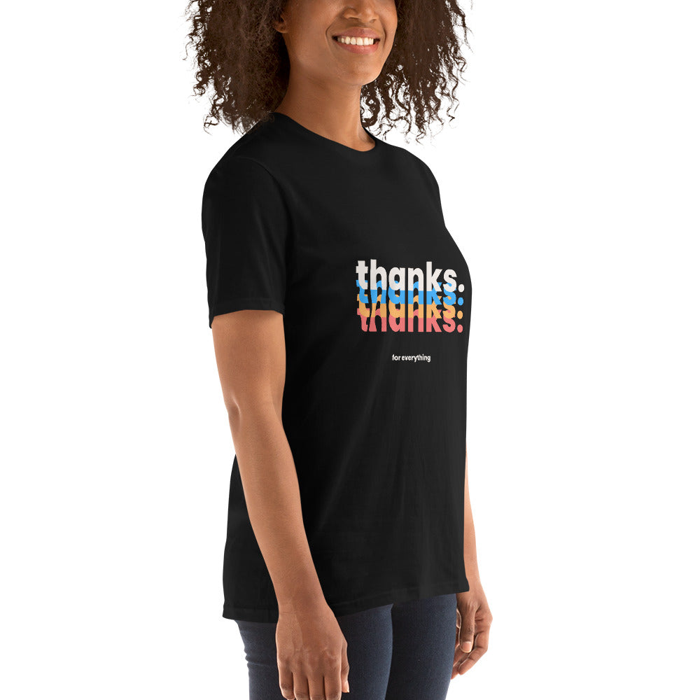 thanks. Women's Short-Sleeve T-Shirt