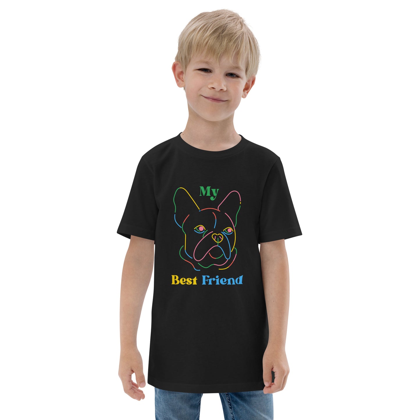 My Best Friend | Boy's Youth jersey t-shirt