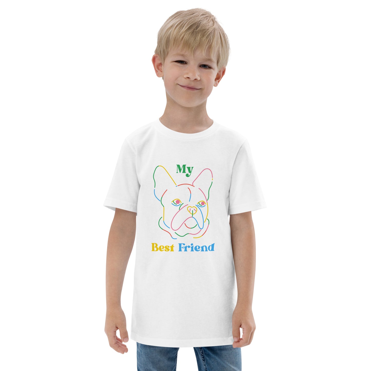 My Best Friend | Boy's Youth jersey t-shirt