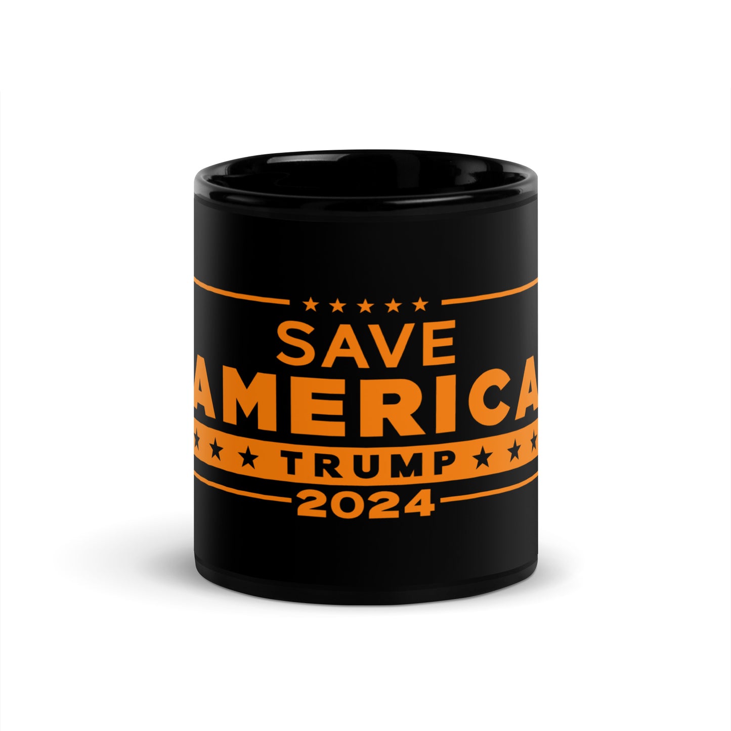 Trump | 2024 | Black Glossy Mug