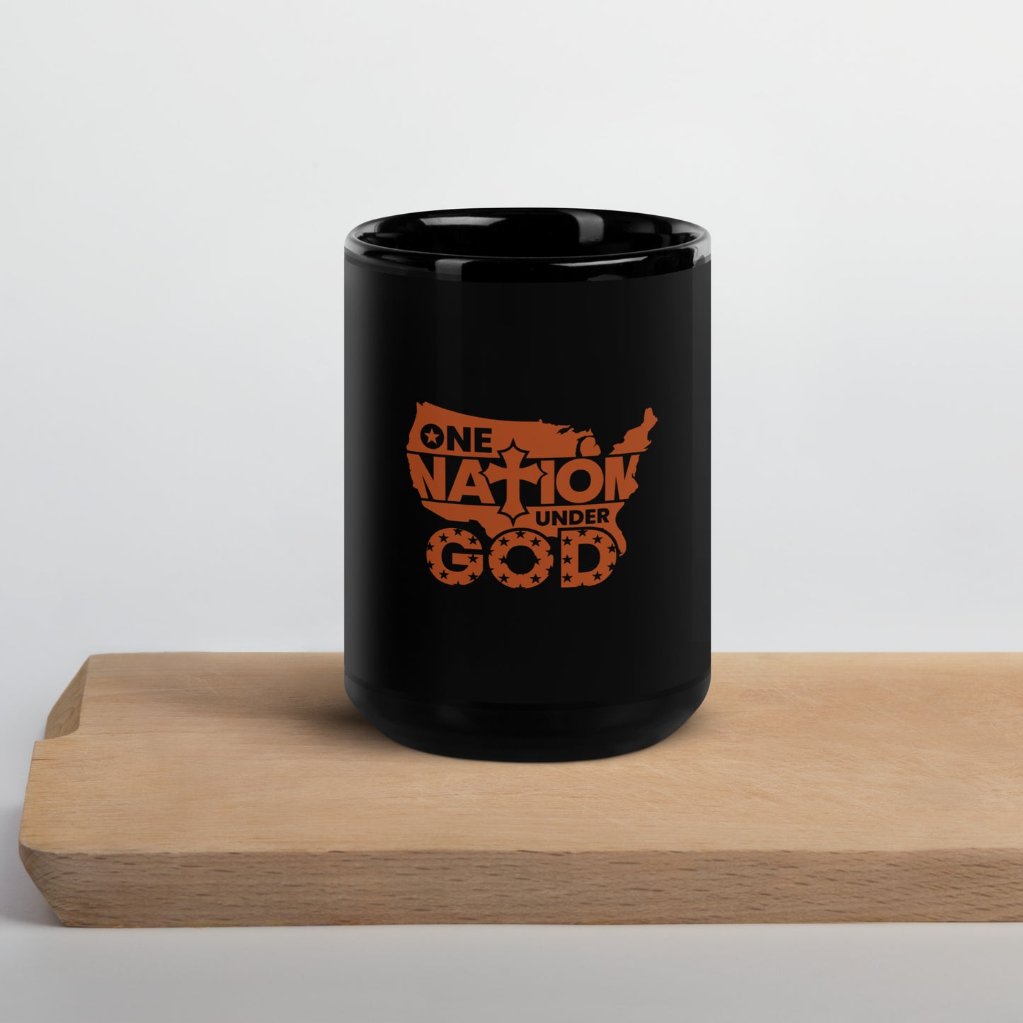 One Nation Under GOD | 11oz | 15oz Black Glossy Mug