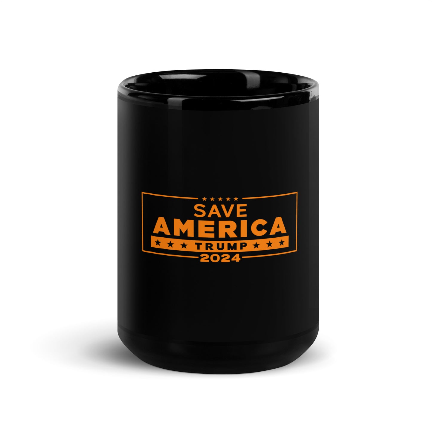 Trump | 2024 | Black Glossy Mug